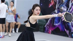 Hot girl pickleball Kiều Trinh chia sẻ chuyện đánh giải, nhan sắc ngày càng thăng hạng 