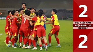 Highlight U23 Việt Nam vs U23 UAE: 2-2, Hiệp phụ: 1-0 (Tứ kết U23 châu Á 2026)