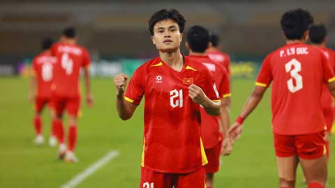 Tuyệt vời với bàn thắng của Minh Phúc (Trực tiếp: U23 Việt Nam 3-2 U23 UAE)
