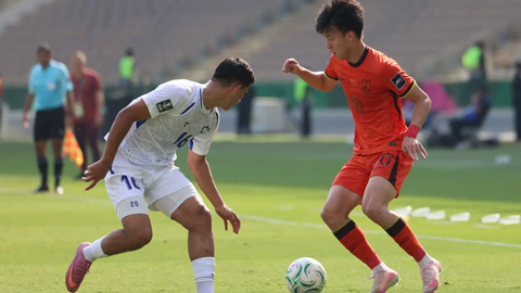 Tưởng thuật  U23 Uzbekistan 0-0 U23 Trung Quốc (Pen 2-4): Trung Quốc sẽ gặp Việt Nam ở bán kết