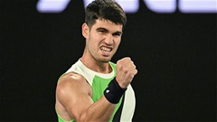 Alcaraz khởi đầu hoàn hảo tại Australian Open