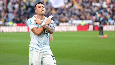 Lautaro Martinez tiến gần Top 3 chân sút vĩ đại nhất lịch sử Inter