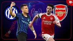 Nhận định bóng đá Inter vs Arsenal, 03h00 ngày 21/1: Bão táp ở Milano!