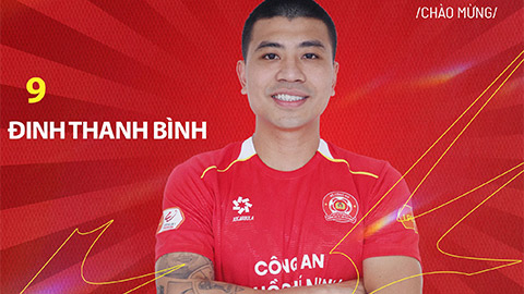 Tiền đạo ĐT Việt Nam bất ngờ chia tay Ninh Bình, gia nhập CA TP.HCM