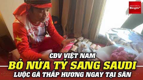 CĐV bỏ nửa tỷ sang Saudi Arabia, luộc gà thắp hương ngay tại sân, mong U23 Việt Nam thắng Trung Quốc