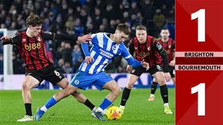Brighton vs Bournemouth: 1-1 (Vòng 22 Ngoại hạng Anh 2025/26)