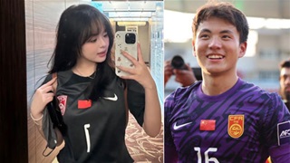 Chiêm ngưỡng nhan sắc cực đẹp của bạn gái thủ môn Li Hao