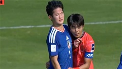 Trực tiếp U23 Nhật Bản 1-0 U23 Hàn Quốc: Kết thúc hiệp 1