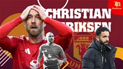 Christian Eriksen: 'Amorim không đoái hoài đến tôi'