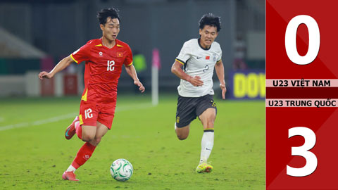Highlight U23 Việt Nam vs U23 Trung Quốc: 0-3 (Bán kết U23 châu Á 2026)