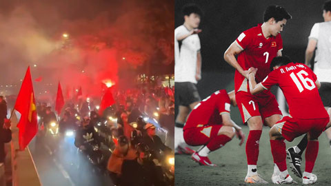 U23 Việt Nam thua trận, CĐV nước nhà vẫn ra đường cổ vũ, động viên nhiệt tình