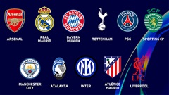 11 CLB giành vé qua vòng phân hạng Champions League 2025/26