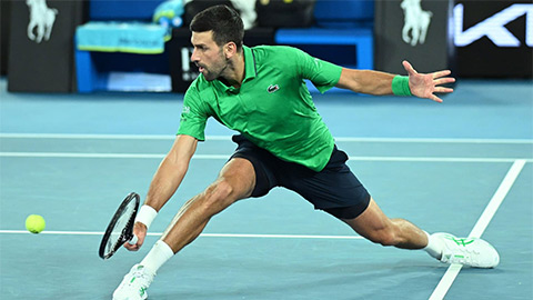 Novak Djokovic vào vòng 3 Australian Open