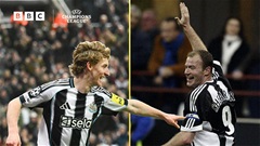 Anthony Gordon vượt qua kỷ lục Champions League của Alan Shearer