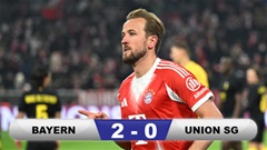 Kết quả Bayern 2-0 Union SG: Kane gánh Hùm xám vào vòng 1/8