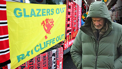 Hàng nghìn CĐV MU chuẩn bị biểu tình, kêu gọi Ratcliffe bán cổ phần và rời đi