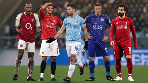 Top 10 nhà vô địch vĩ đại nhất lịch sử Premier League