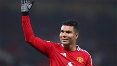 Casemiro chia tay MU sau mùa giải 2025/26