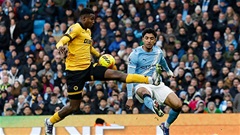Trực tiếp Man City 1-0 Wolves: VAR từ chối 11 mét rõ ràng của Man City