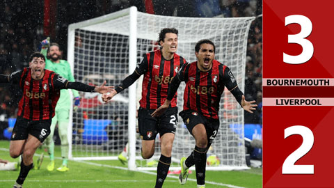 Highlight Bournemouth vs Liverpool: 3-2 (Vòng 23 Ngoại hạng Anh 2025/26)