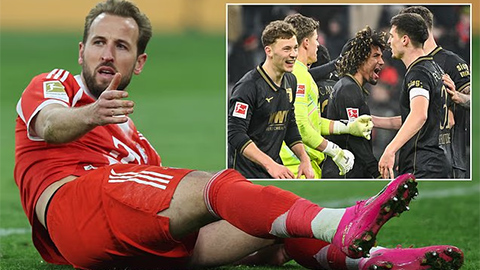 Kane bị 'cà khịa' không thương tiếc sau khi Bayern đứt mạch bất bại