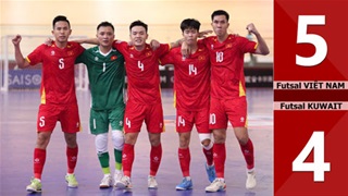 Highlight futsal Việt Nam vs futsal Kuwait: 5-4 (Vòng bảng giải Futsal vô địch châu Á 2026)