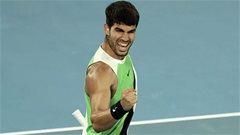 Carlos Alcaraz lần đầu vào bán kết Australia Open