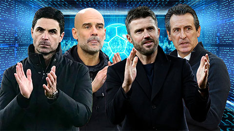 Siêu máy tính dự đoán BXH cuối mùa Premier League sau khi Arsenal thua MU
