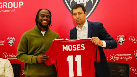 Thêm một nhà cựu vô địch Ngoại hạng Anh đến Kazakhstan thi đấu