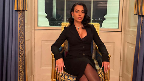 Hôn thê của Cristiano Ronaldo tái xuất Nhà Trắng