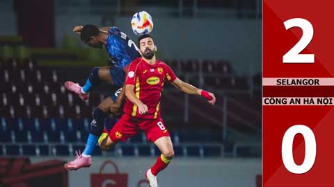 Highlight Selangor vs Công an Hà Nội: 2-0 (Vòng bảng giải vô địch Đông Nam Á 2025/26)