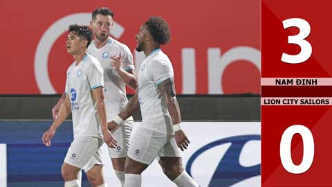 Highlight Nam Định vs Lion City Sailors: 3-0 (Giải vô địch các CLB Đông Nam Á 2025/26)