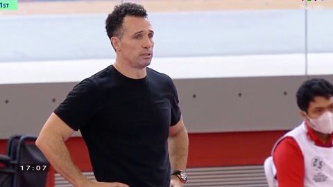 HLV  Giustozzi nói về chiến thắng và tấm thẻ đỏ của ĐT futsal Việt Nam