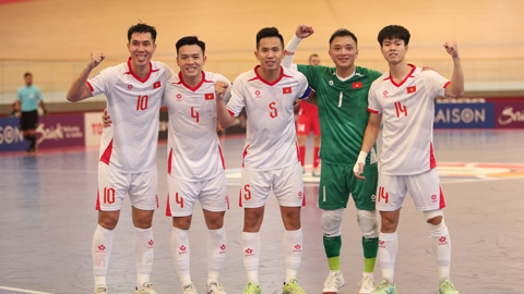 Tường thuật ĐT futsal Lebanon 0-2  ĐT futsal Việt Nam