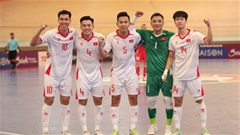 Trực tiếp ĐT futsal Lebanon 0-2  ĐT futsal Việt Nam:  Công Viên và Ngọc Ánh lập công
