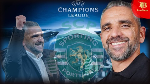 Rui Borges: Từ HLV nghiệp dư đến người đưa Sporting vào vòng 1/8 Champions League
