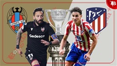 Nhận định bóng đá Levante vs Atletico, 00h30 ngày 1/2: Gặp khó ở Ciutat