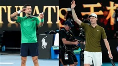Trực tiếp tennis Novak Djokovic vs Jannik Sinner, 15h30 ngày 30/1: Đỉnh cao so tài