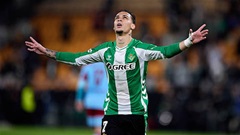 Antony đang là ngôi sao sáng nhất của Betis