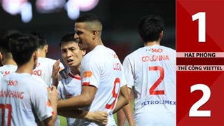 Highlight Hải Phòng vs Thể Công Viettel: 1-2 (Vòng 12 V.League 2025/26)
