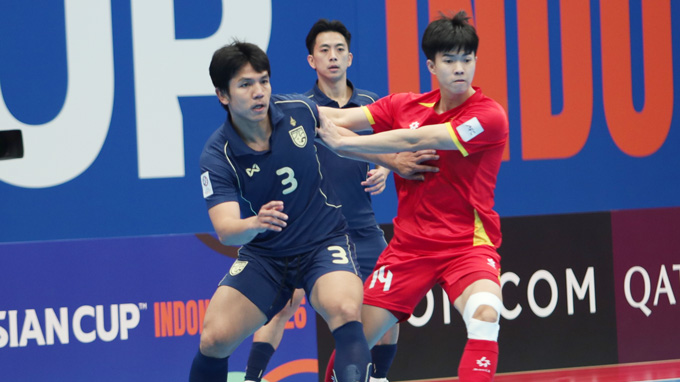 Trực tiếp ĐT futsal Thái Lan 0-0 ĐT futsal Việt Nam: Việt Nam chơi phòng ngự phản công