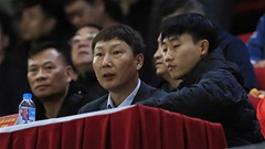 Việt kiều Kyle Colonna ghi điểm trong ngày HLV Kim Sang Sik đến tuyển quân 