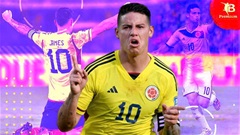 James Rodriguez: Kẻ vô gia cư mang sứ mệnh gánh cả ĐT Colombia
