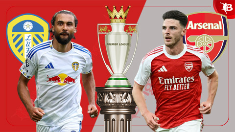 Trực tiếp Leeds vs Arsenal, 22h00 ngày 31/1