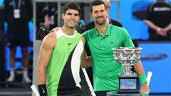 Carlos Alcaraz xuất sắc hạ Novak Djokovic, vô địch Australian Open 2026