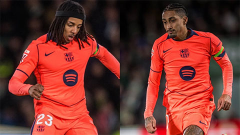 Barca toát mồ hôi vì Kounde và Raphinha