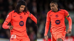 Barca toát mồ hôi vì Kounde và Raphinha