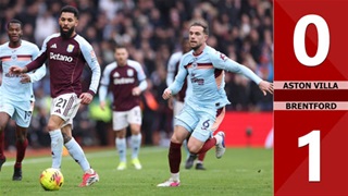 Highlight Aston Villa 0-1 Brentford