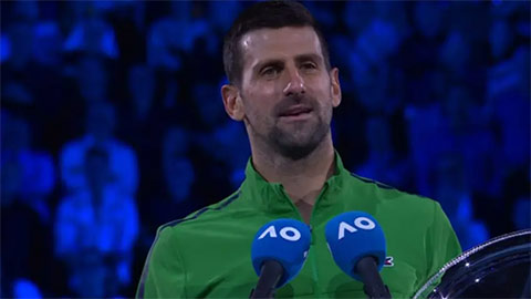 Djokovic và phát biểu 'điểm 10' sau thất bại trước Alcaraz