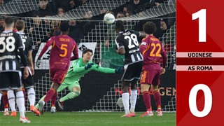 Highlight Udinese vs AS Roma: 1-0 (Vòng 23 Serie A 2025/26)